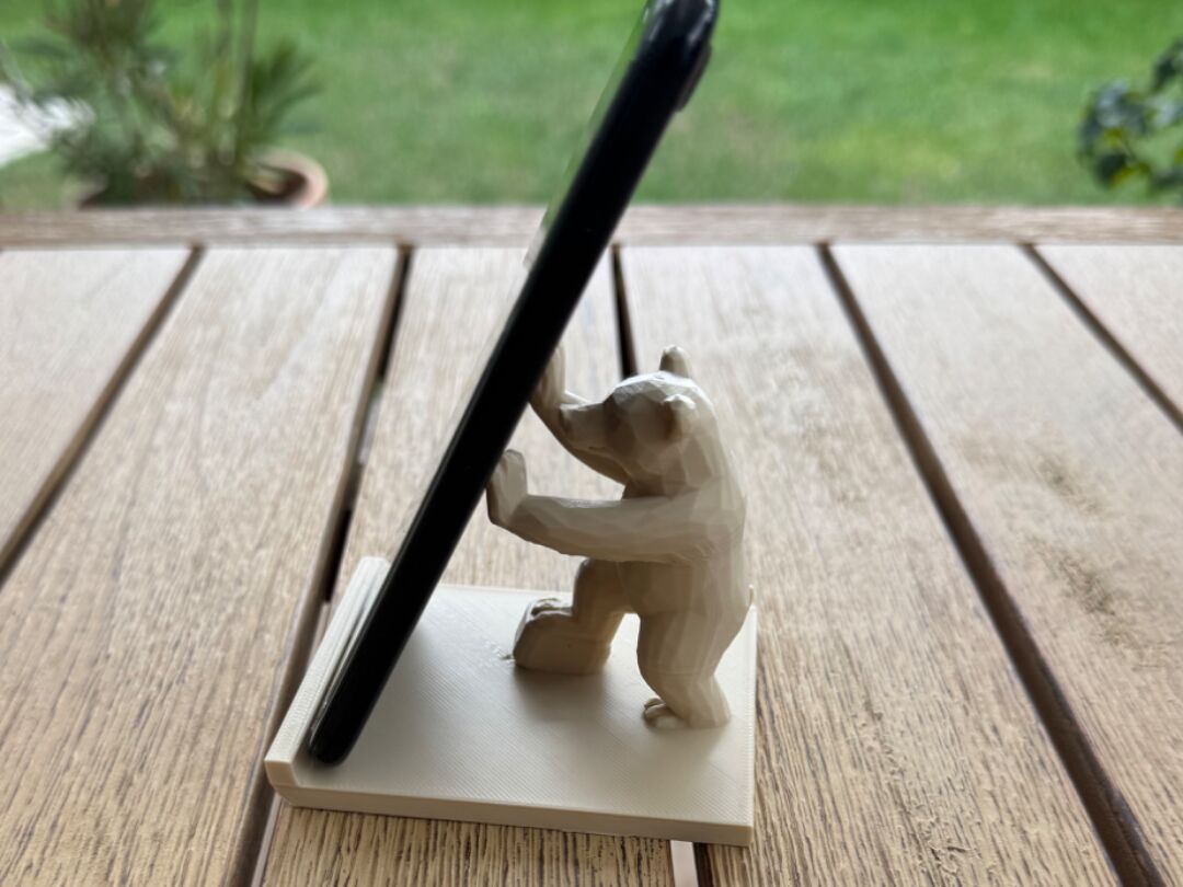 Telefon ve Tablet Tutucu ''Beary Strong'' – (Berlin Bear)